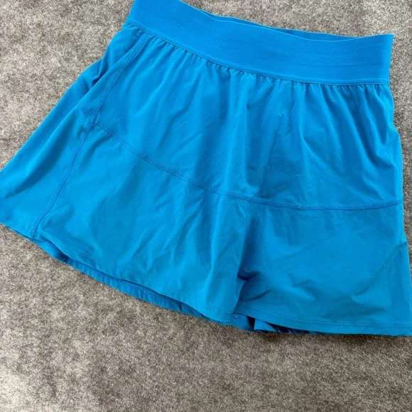 Mono b Pace Rival Skirt Women Large Blue Athletic Tennis Golf Skort - Picture 4 of 13